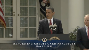 President Obama Credit Card Reform